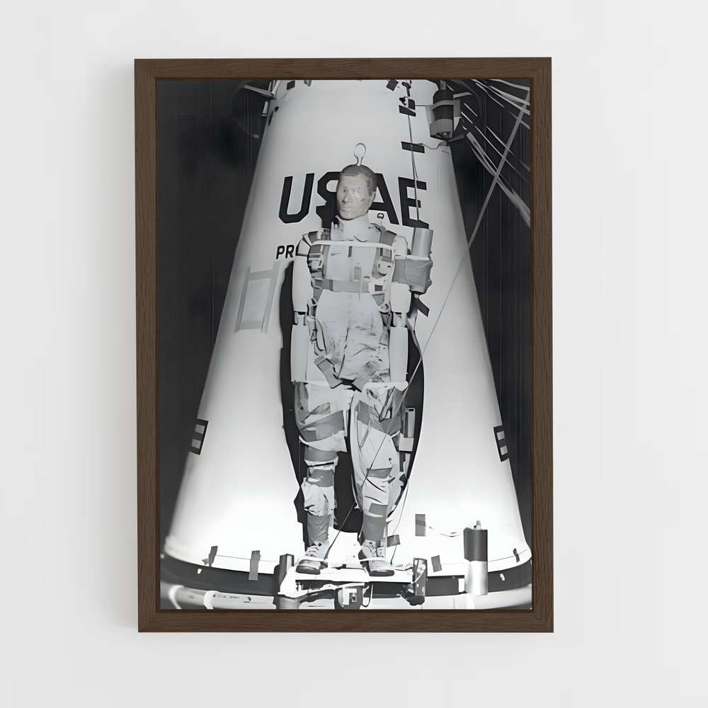 Poster Joe de kittinger – affiche Parachutisme (vue 5)
